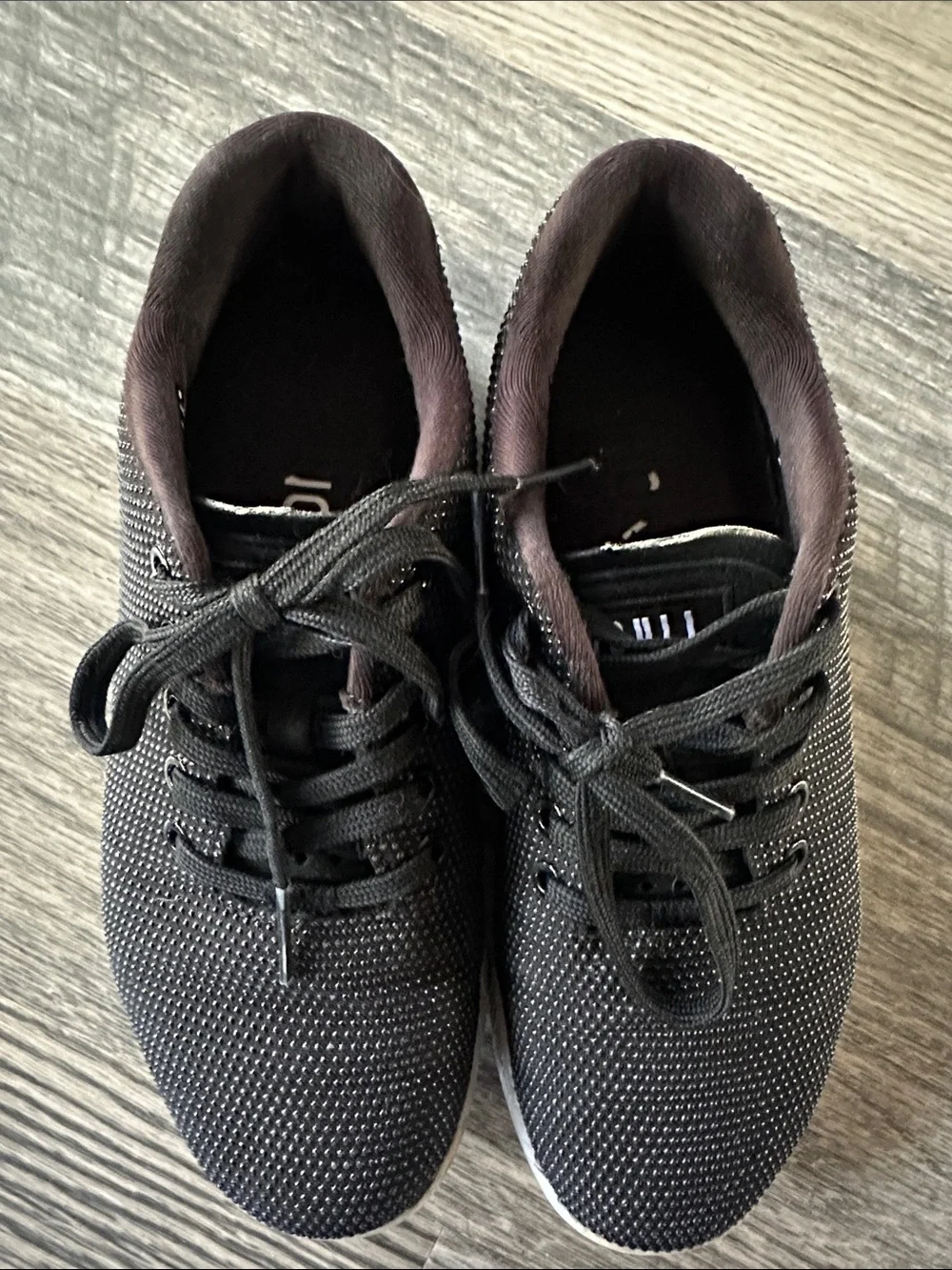 NOBULL super fabric trainers black and gray women’s 7.5